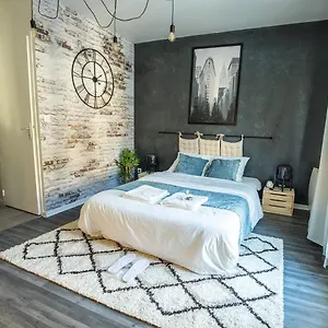 STUDIO NEW-YORK - Proche Aéroport CDG, Astérix, Paris Appartement Moussy-le-Vieux